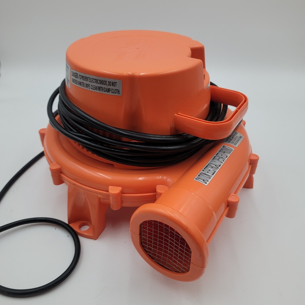 Toy Quest Electricβ Air Blower Fan for Inflatables Orange Bounce House Pump
